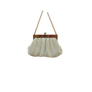 1950's - 60's Mesh Whiting & Davis Vintage Evening Bag